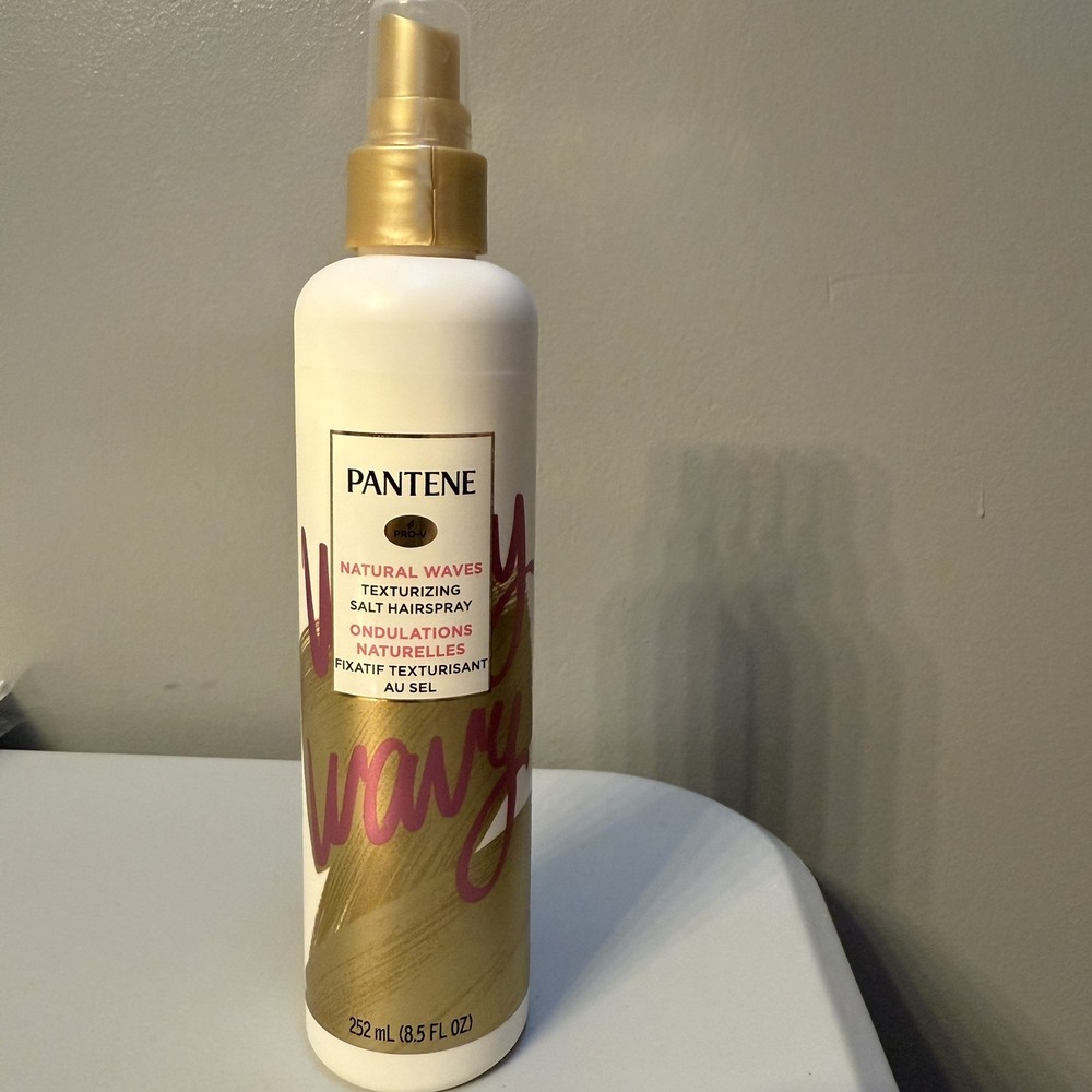 Pantene Pro-V For Natural Waves TEXTURIZING SALT HAIRSPRAY 8.5 Fl Oz